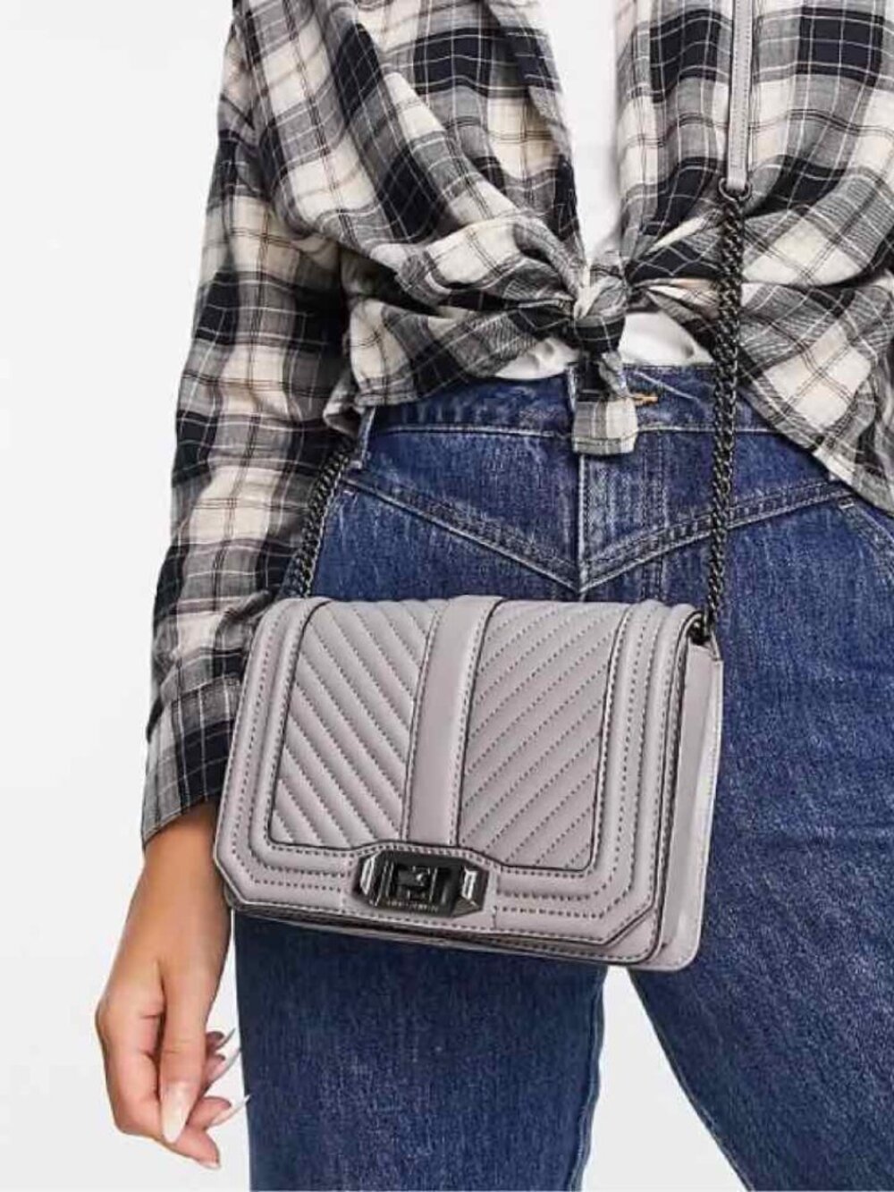 Rebecca Minkoff Crossbody grey Handbag